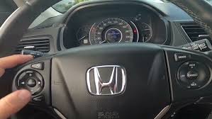 How to Set the Clock on 2017 Honda CR-V